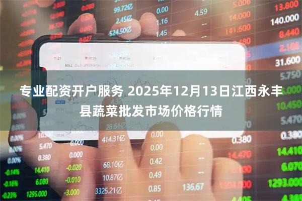 专业配资开户服务 2025年12月13日江西永丰县蔬菜批发市场价格行情